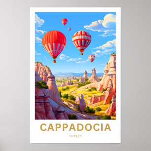 Impresión de viaje de Cappadocia Turquía