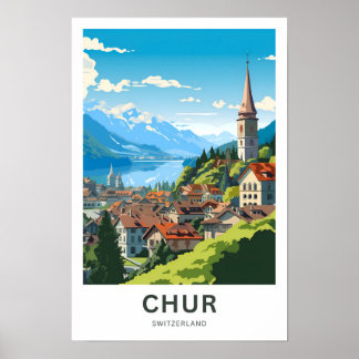 Impresión de viaje de Chur Suiza
