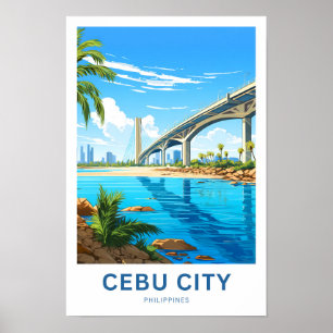 Impresión de viaje de Ciudad de Cebu Filipinas