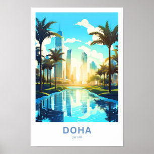Impresión de viaje de Doha Qatar