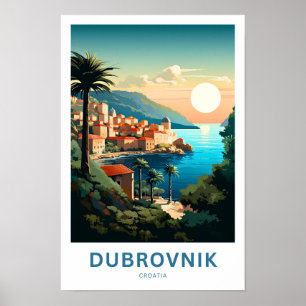Impresión de viaje de Dubrovnik Croacia