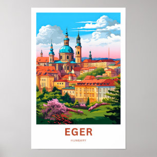 Impresión de viaje de Eger Hungría