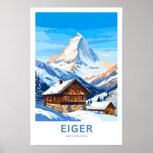 Impresión de viaje de Eiger Suiza