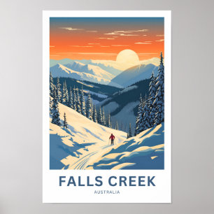 Impresión de viaje de Falls Creek Australia
