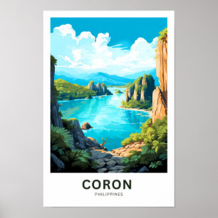 Impresión de viaje de Filipinas en Coron