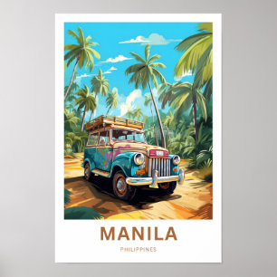 Impresión de viaje de Filipinas en Manila