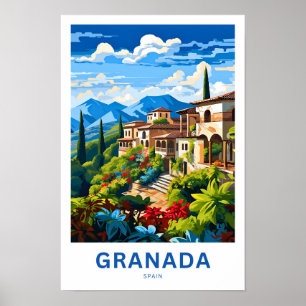 Impresión de viaje de Granada España