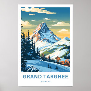 Impresión de viaje de Grand Targhee Wyoming