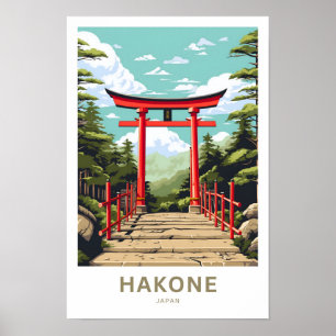 Impresión de viaje de Hakone Japón