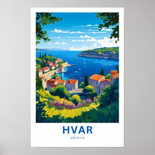 Impresión de viaje de Hvar Croacia