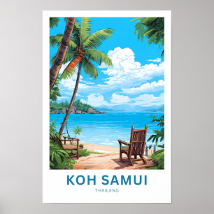 Impresión de viaje de Koh Samui Tailandia