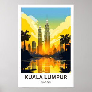 Impresión de viaje de Kuala Lumpur Malasia