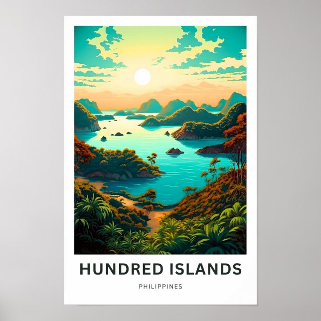 Impresión de viaje de las Islas del Cien de Islas  (Frente)
