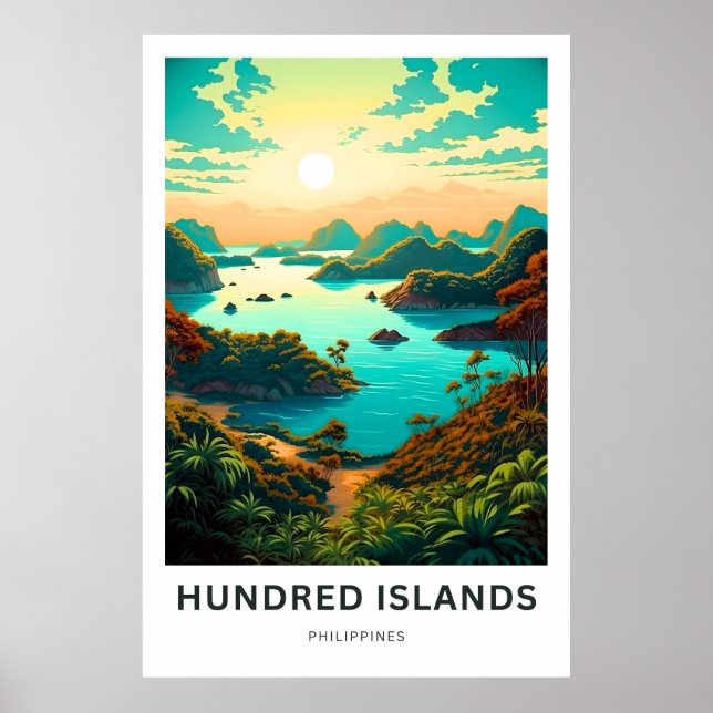 Impresión de viaje de las Islas del Cien de Islas  (Frente)