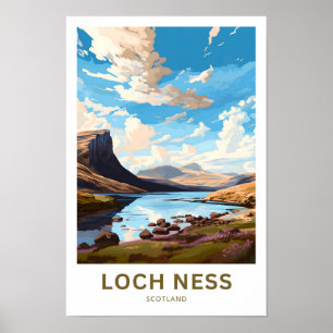 Impresión de viaje de Loch Ness Scotland