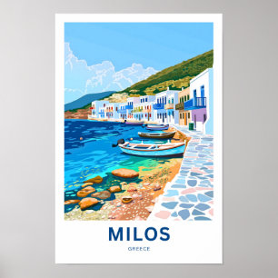 Impresión de viaje de Milos Grecia