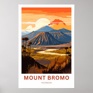 Impresión de viaje de Mount Bromo Indonesia