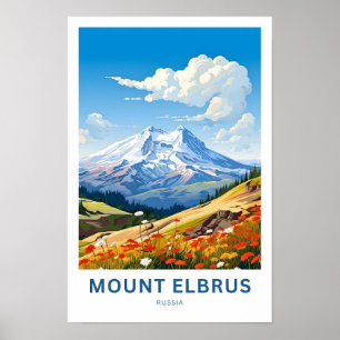 Impresión de viaje de Mount Elbrus Russia