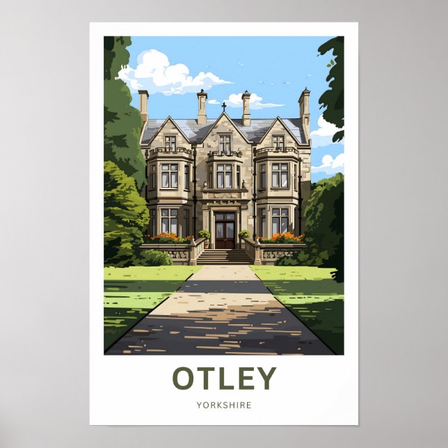 Impresión de viaje de Otley Yorkshire (Frente)