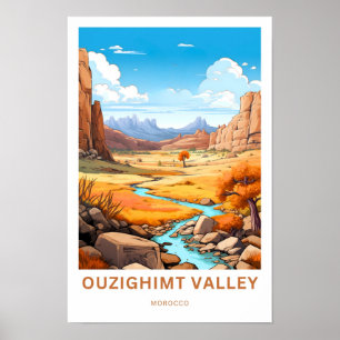 Impresión de viaje de Ouzighimt Valley en Marrueco