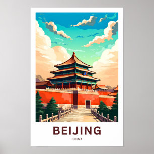 Impresión de viaje de Pekín China