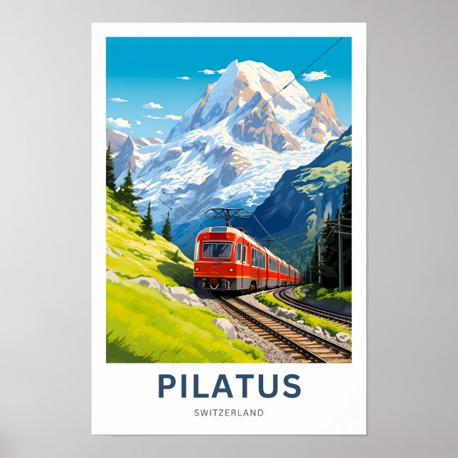 Impresión de viaje de Pilatus (Frente)