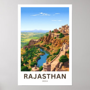Impresión de viaje de Rajasthan India