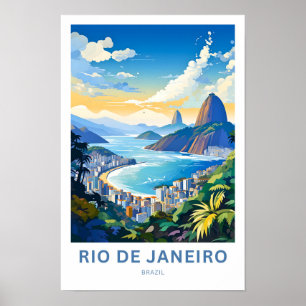 Impresión de viaje de Río de Janeiro Brasil