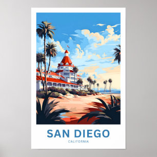 Impresión de viaje de San Diego California
