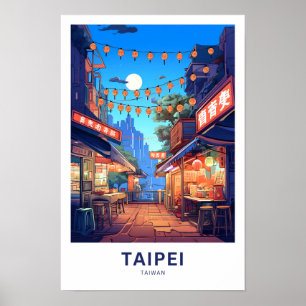 Impresión de viaje de Taipei Taiwán