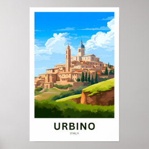 Impresión de viaje de Urbino Italia