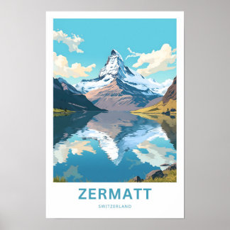 Impresión de viaje de Zermatt Suiza