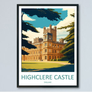Impresión de viaje del castillo de Highclere Arte