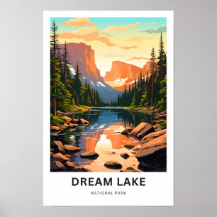 Impresión de viaje del Parque Nacional Dream Lake