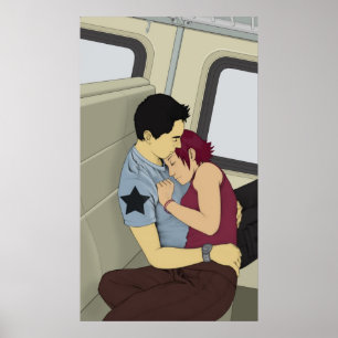 Impresión de viaje en tren