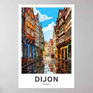 Impresión de viajes de Dijon France