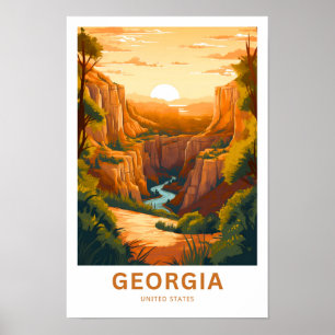 Impresión de viajes de Estados Unidos de Georgia