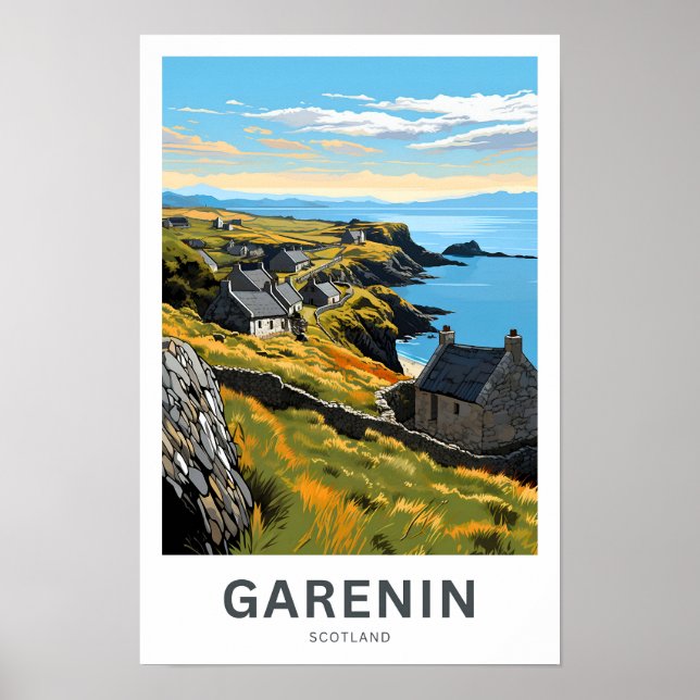 Impresión de viajes de Garenin Scotland (Frente)