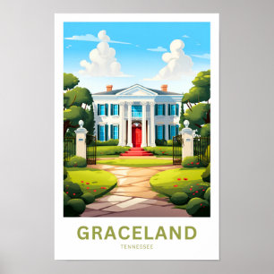 Impresión de viajes de islas Graceland Tennessee