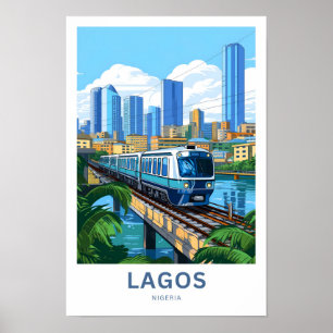 Impresión de viajes de Lagos Nigeria