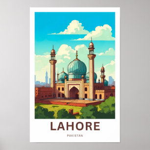 Impresión de viajes de Lahore Pakistan
