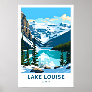 Impresión de viajes de Lake Louise Canada