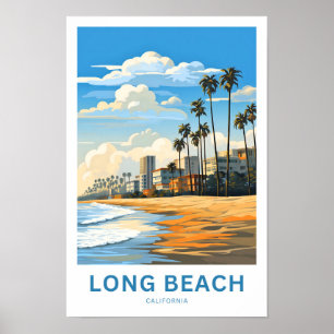 Impresión de viajes de Long Beach California
