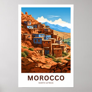 Impresión de viajes de Marruecos del Norte de Áfri