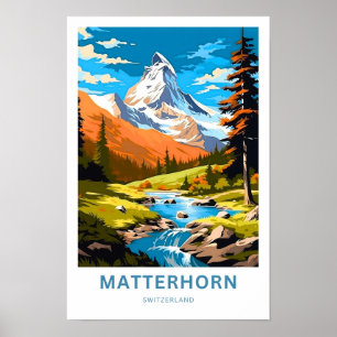 Impresión de viajes de Matterhorn Suiza