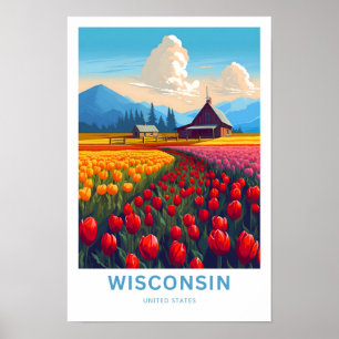 Impresión de viajes de Wisconsin en Estados Unidos