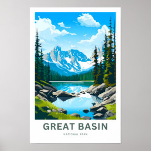 Impresión de viajes del Parque Nacional de la Gran