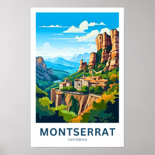 Impresión de viajes en el Caribe de Montserrat