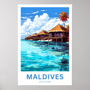 Impresión de viajes en el sur de Asia de Maldivas