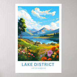 Impresión de viajes en Lake District, Reino Unido